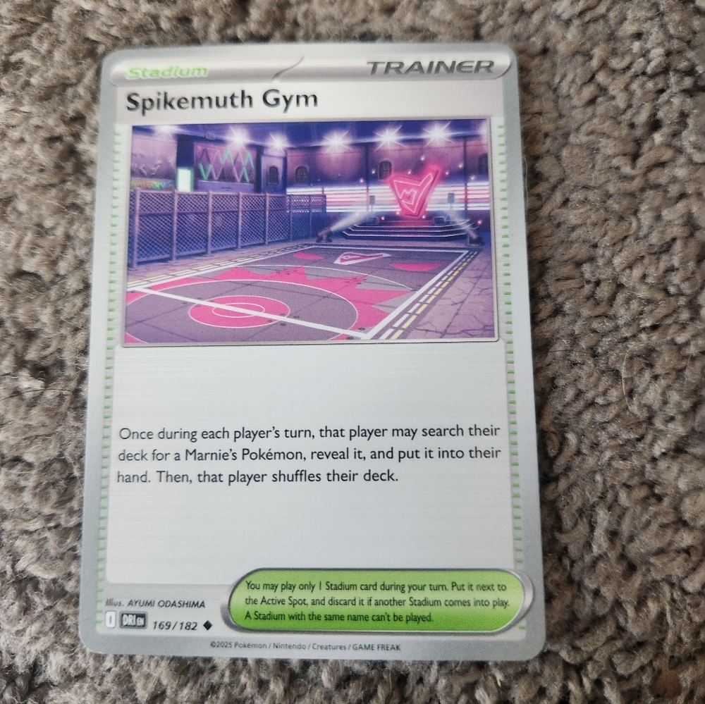 Spikemuth Gym - 169/182 - Destined Rivals - NM/M - English - Pokemon
